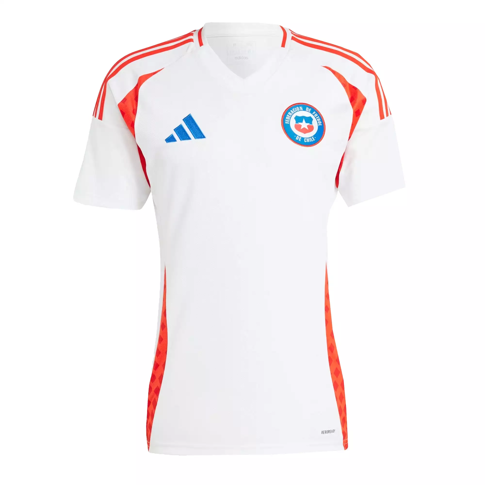 adidas Men's Chile 2024/25 Away Jersey White