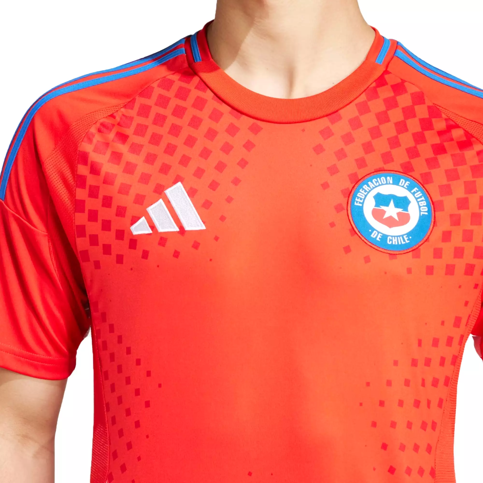 adidas Men's Chile 2024/25 Home Jersey Active Red