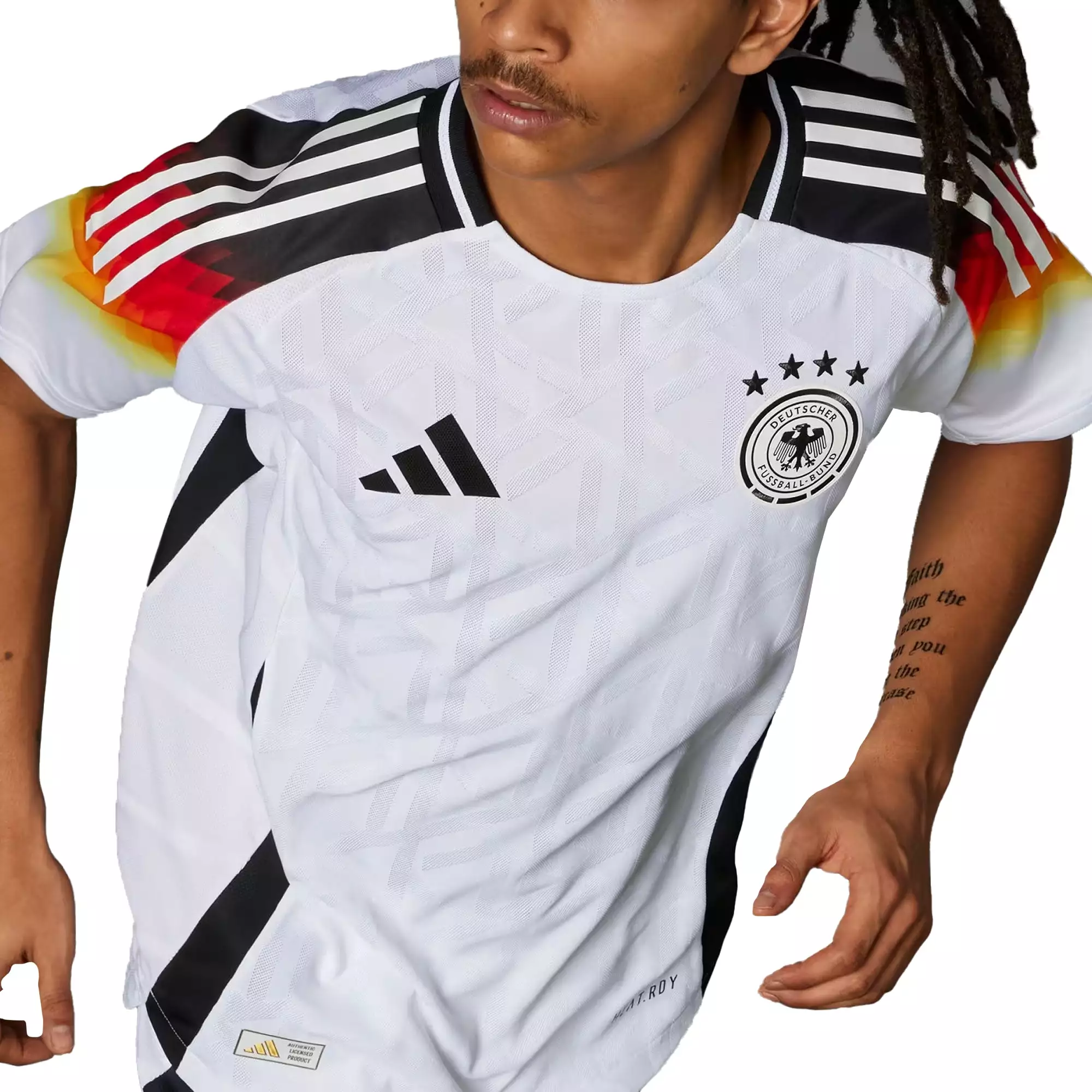 adidas Men's Germany 2024/25 Authentic Home Jersey White