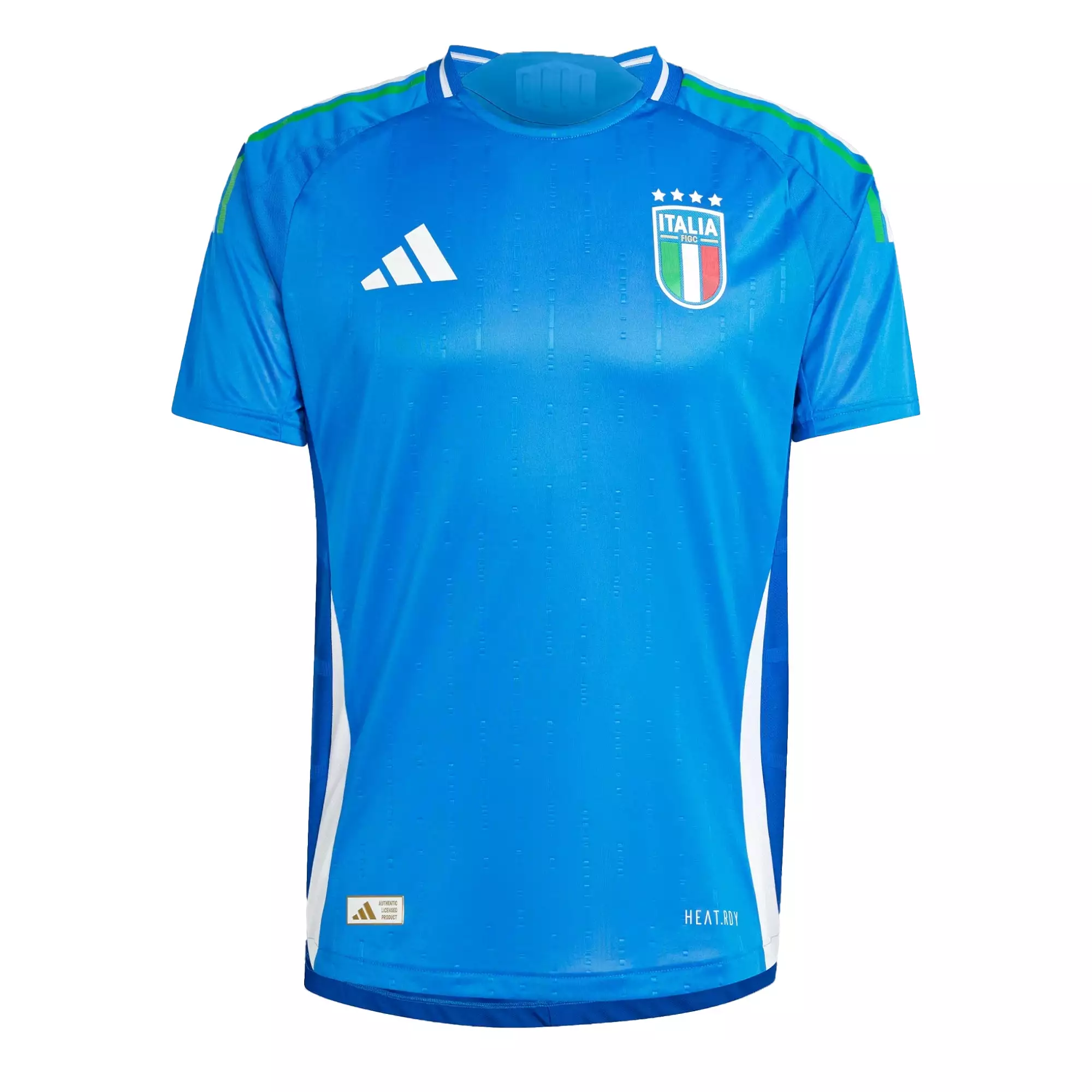 adidas Men's Italy 2024/25 Home Authentic Jersey Blue