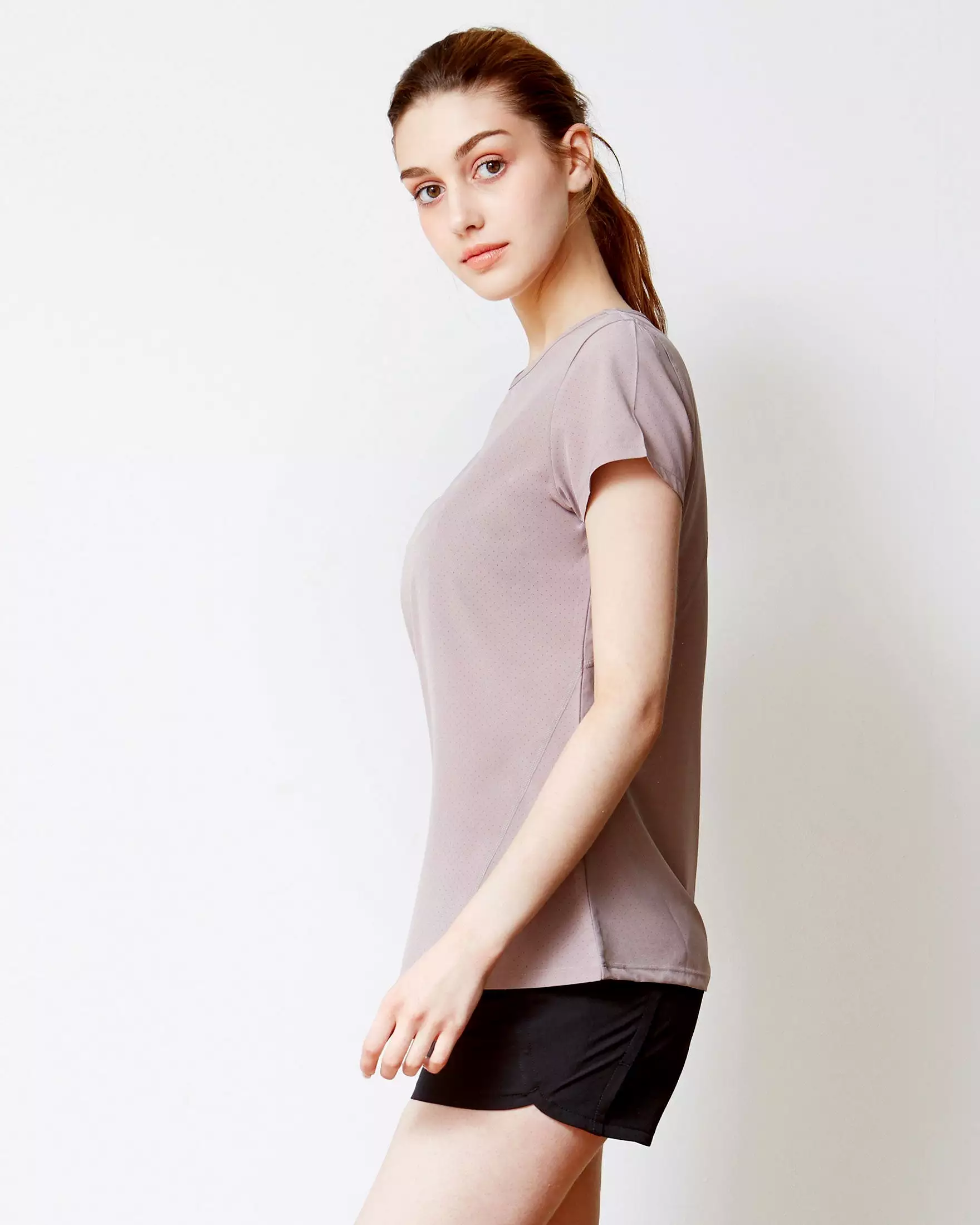 Airy Mile Laser Cut Mesh Top