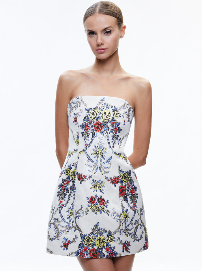 Alice + Olivia - Velia Mini Dress - Multi