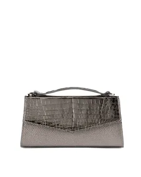 Alice Crossbody Clutch in Anthracite