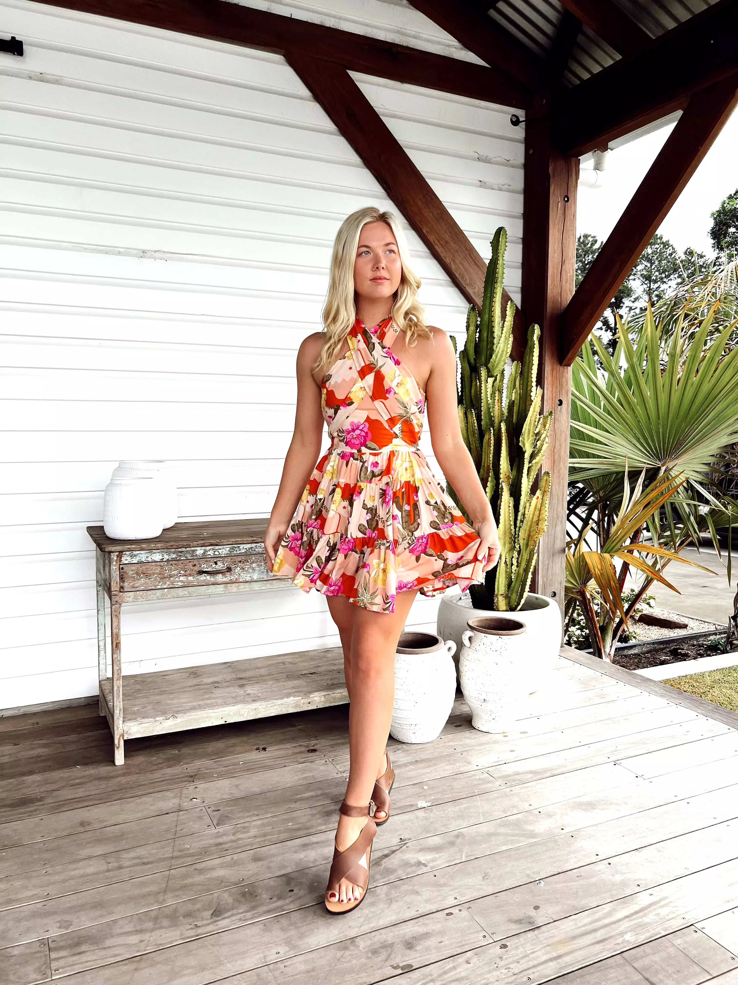 Amber Mini Dress - Agave Collection