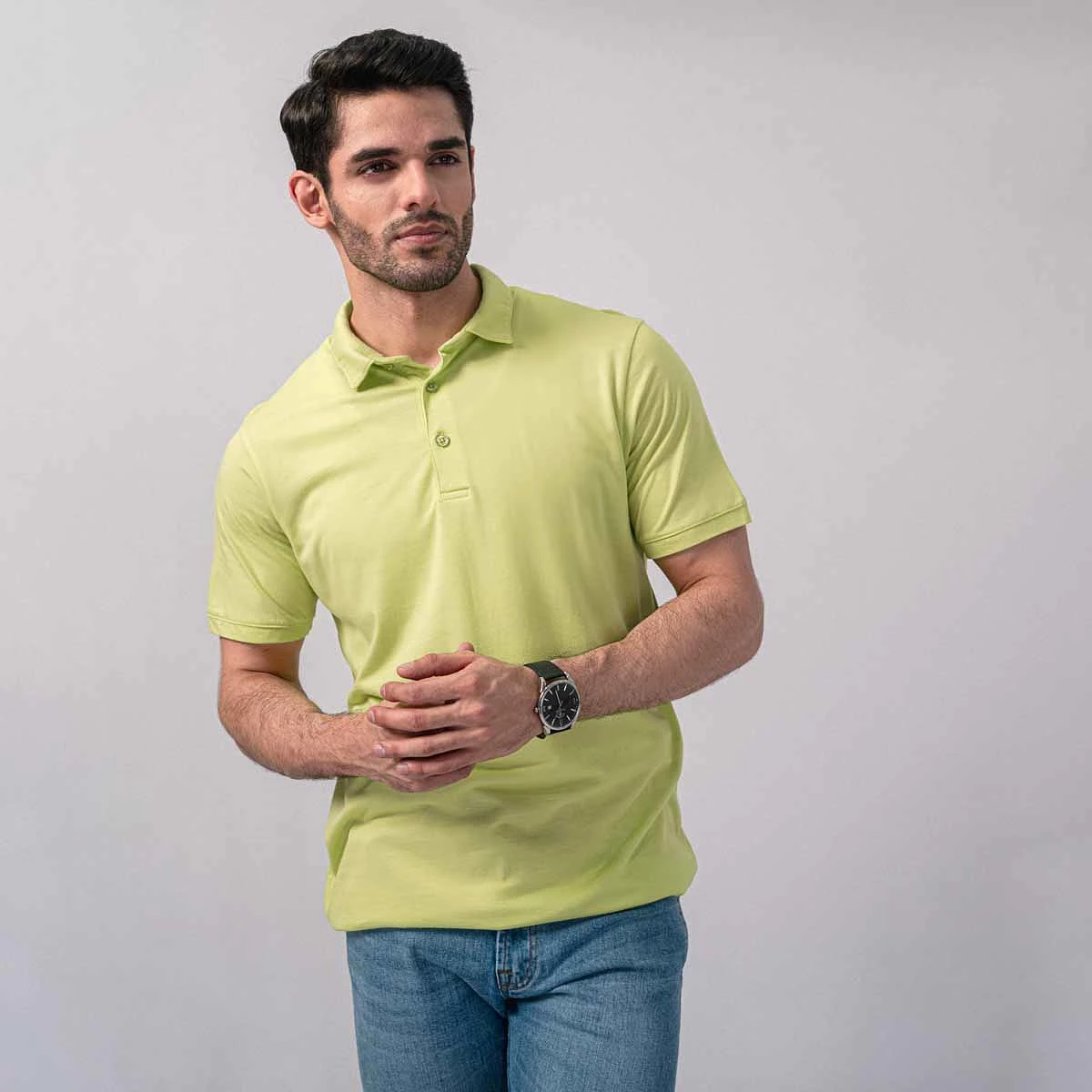 Basic Jersey Polo - HSSM1230016