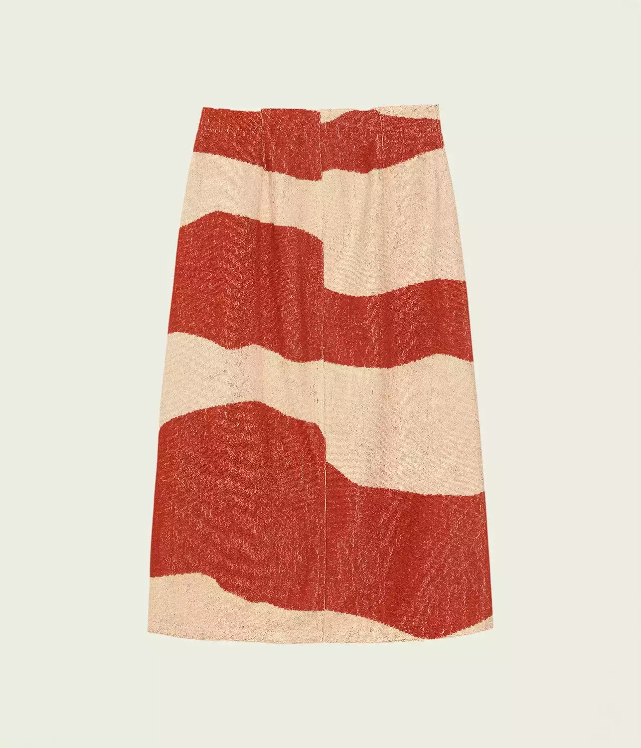 BAY WRAP TERRY SKIRT- AMBER DUNE