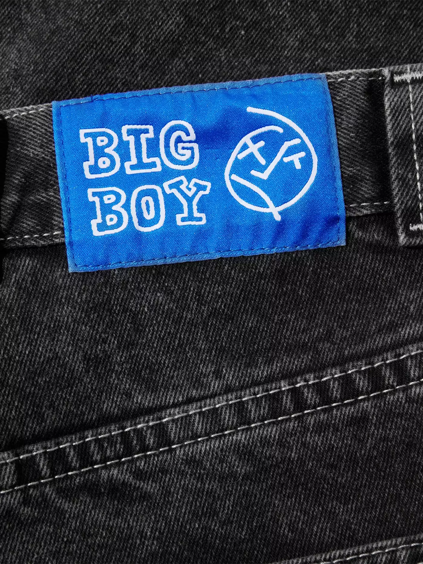 Big Boy Silver Black Jeans