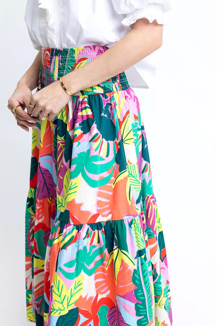 Birds of Paradise Maxi Skirt