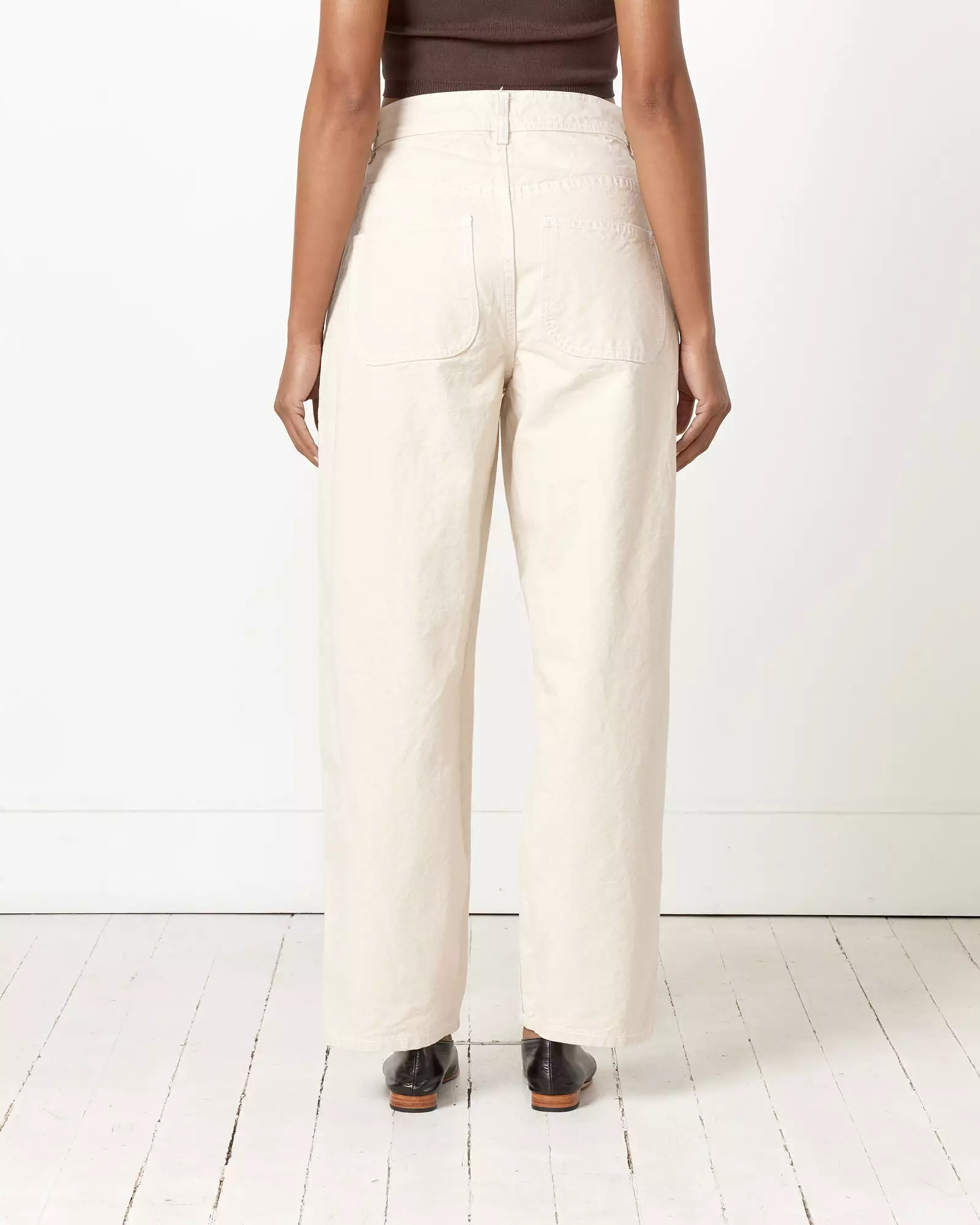 California Wide Pant in Natural