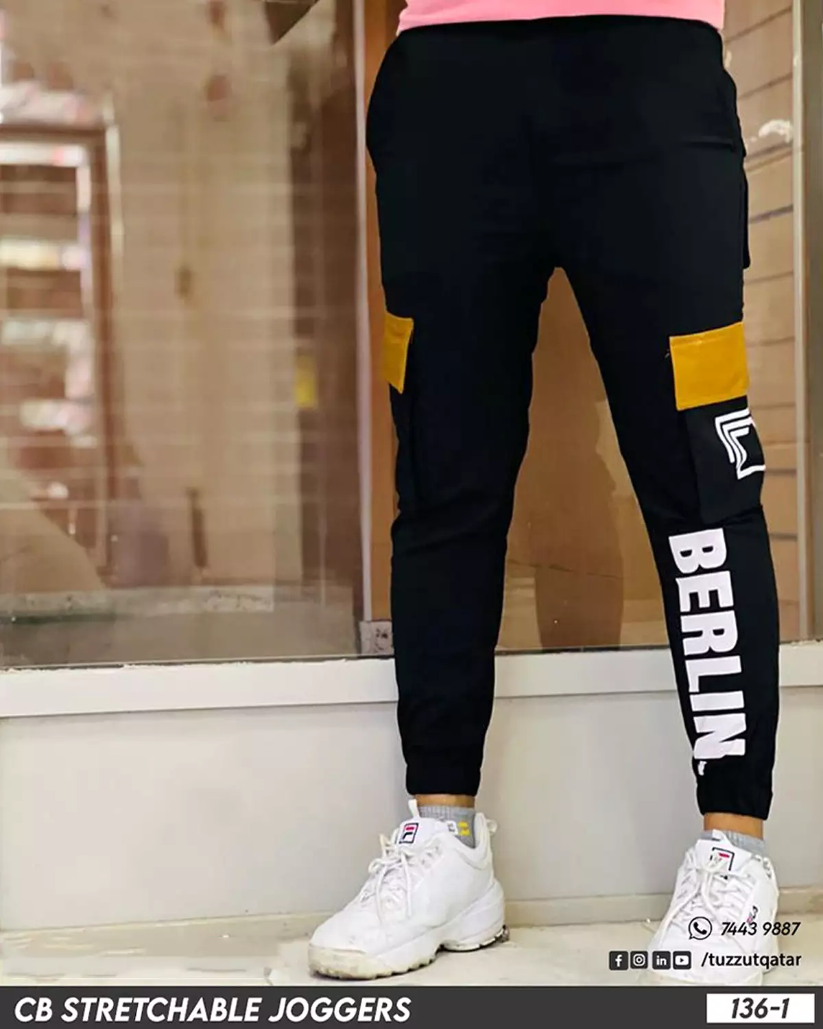 CB Men’s  Stretchable Joggers