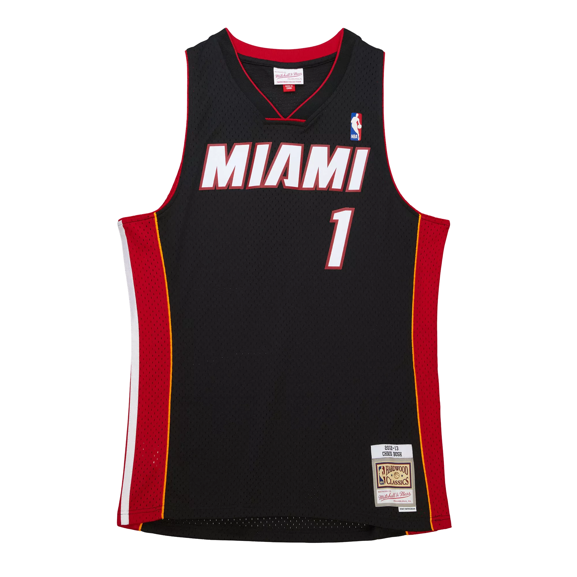 Chris Bosh Mitchell & Ness Miami HEAT 2012-13 Swingman Jersey