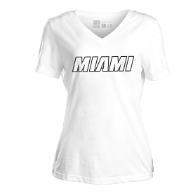 Court Culture MIAMI Women's V-Neck Tee