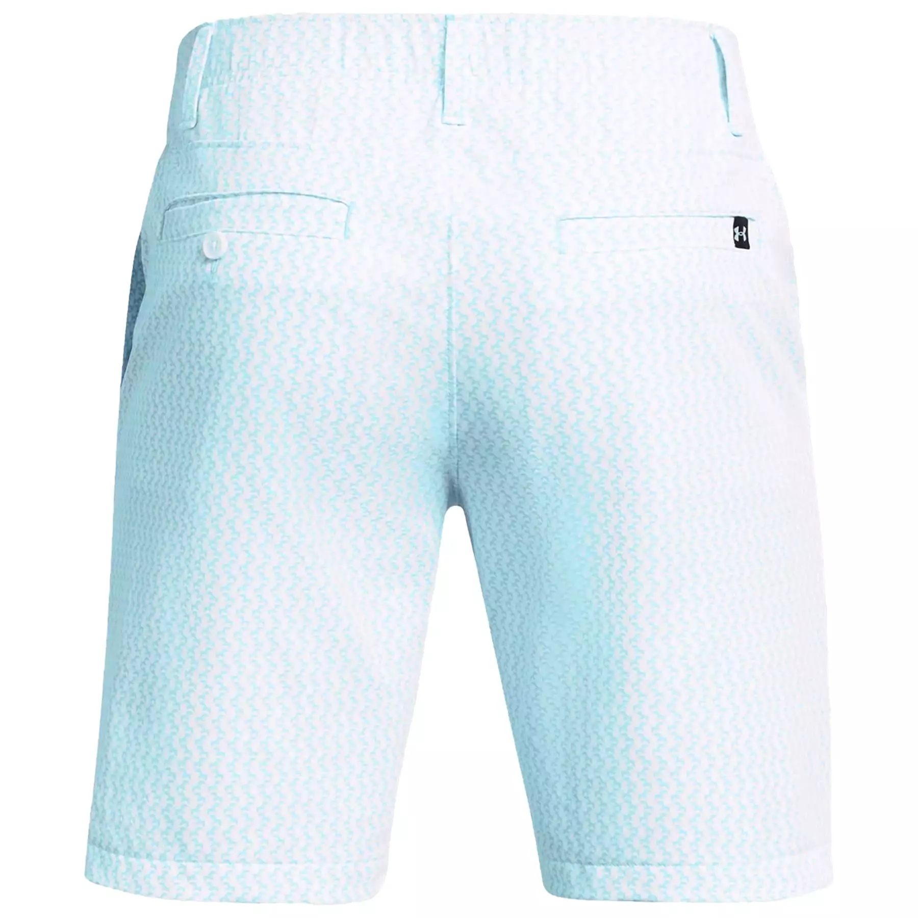 Drive Printed Tapered Fit Golf Shorts White - SS24