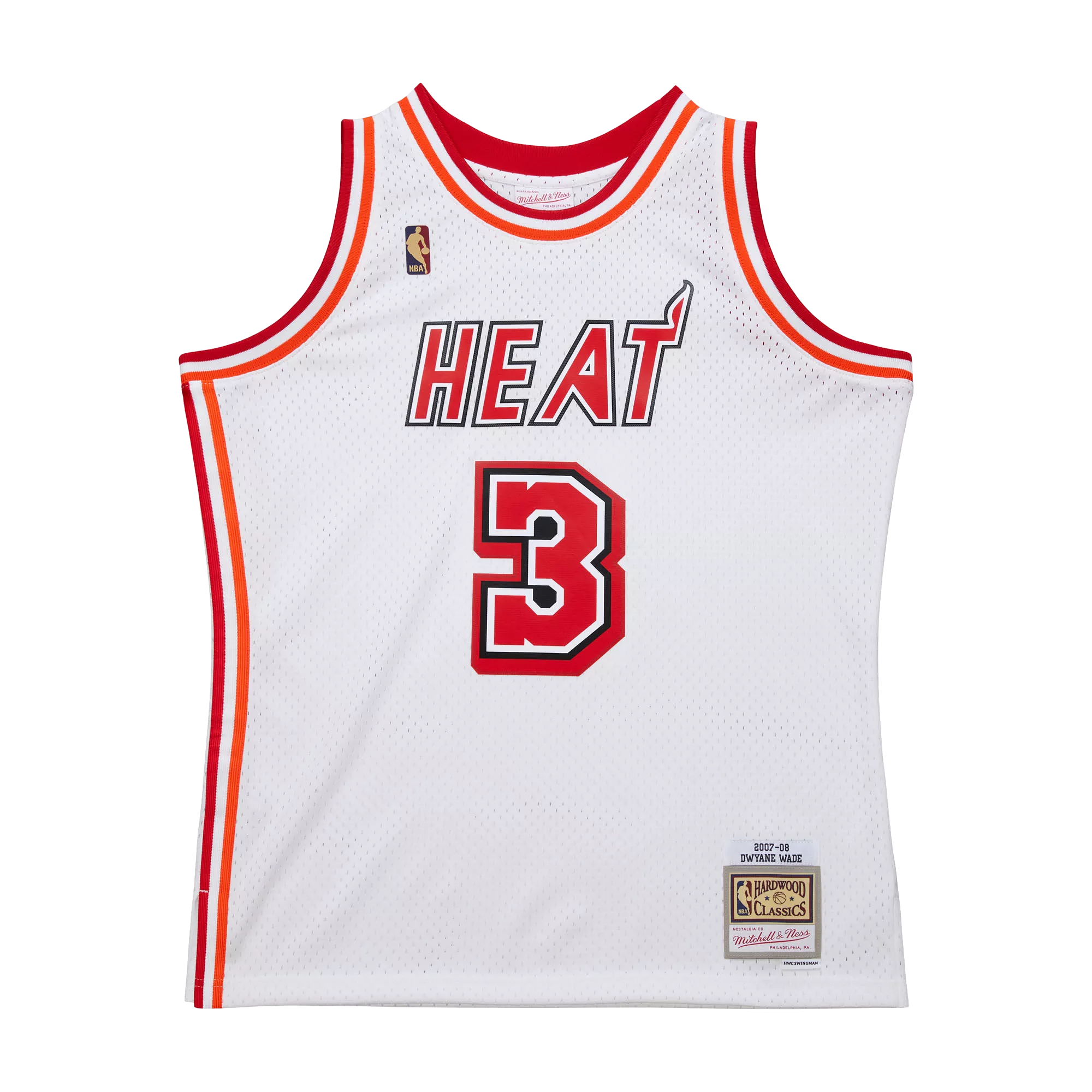 Dwyane Wade Mitchell & Ness 2007-08 Hardwood Classic Swingman Jersey