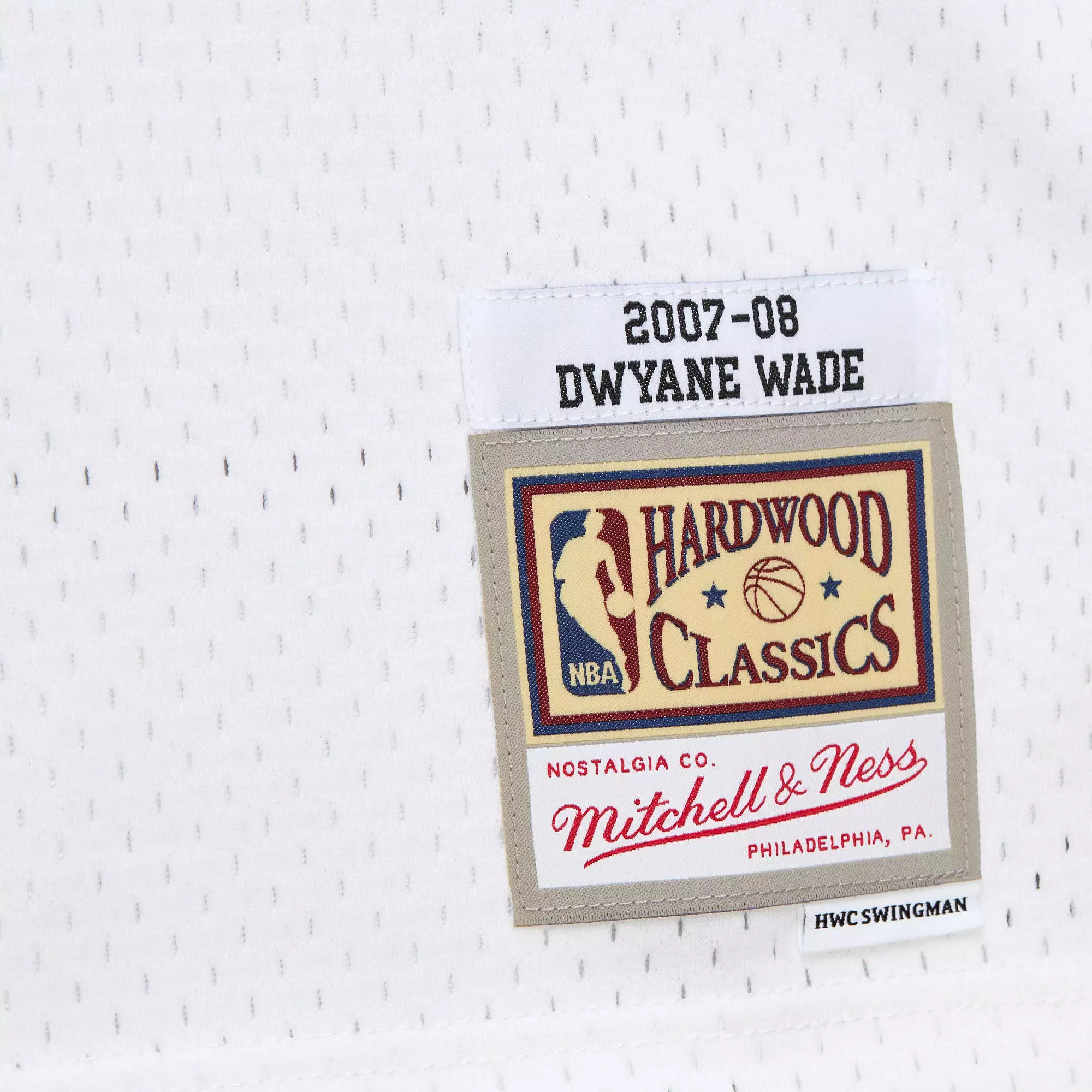 Dwyane Wade Mitchell & Ness 2007-08 Hardwood Classic Swingman Jersey