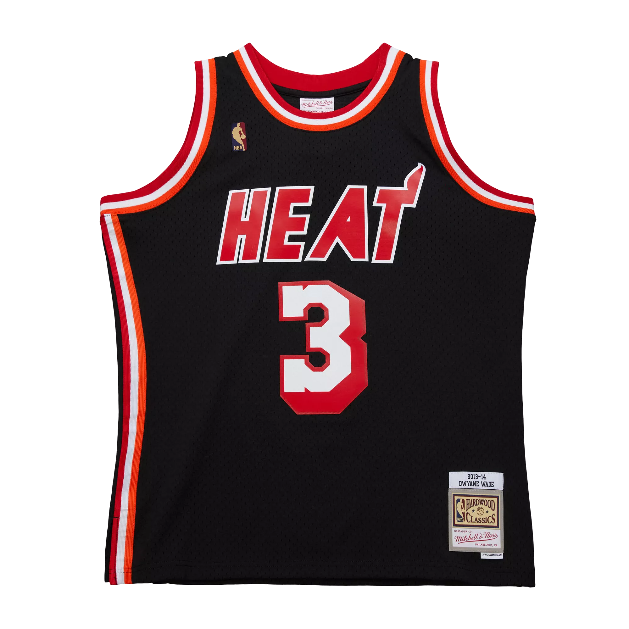 Dwyane Wade Mitchell & Ness 2013-14 Hardwood Classic Swingman Jersey