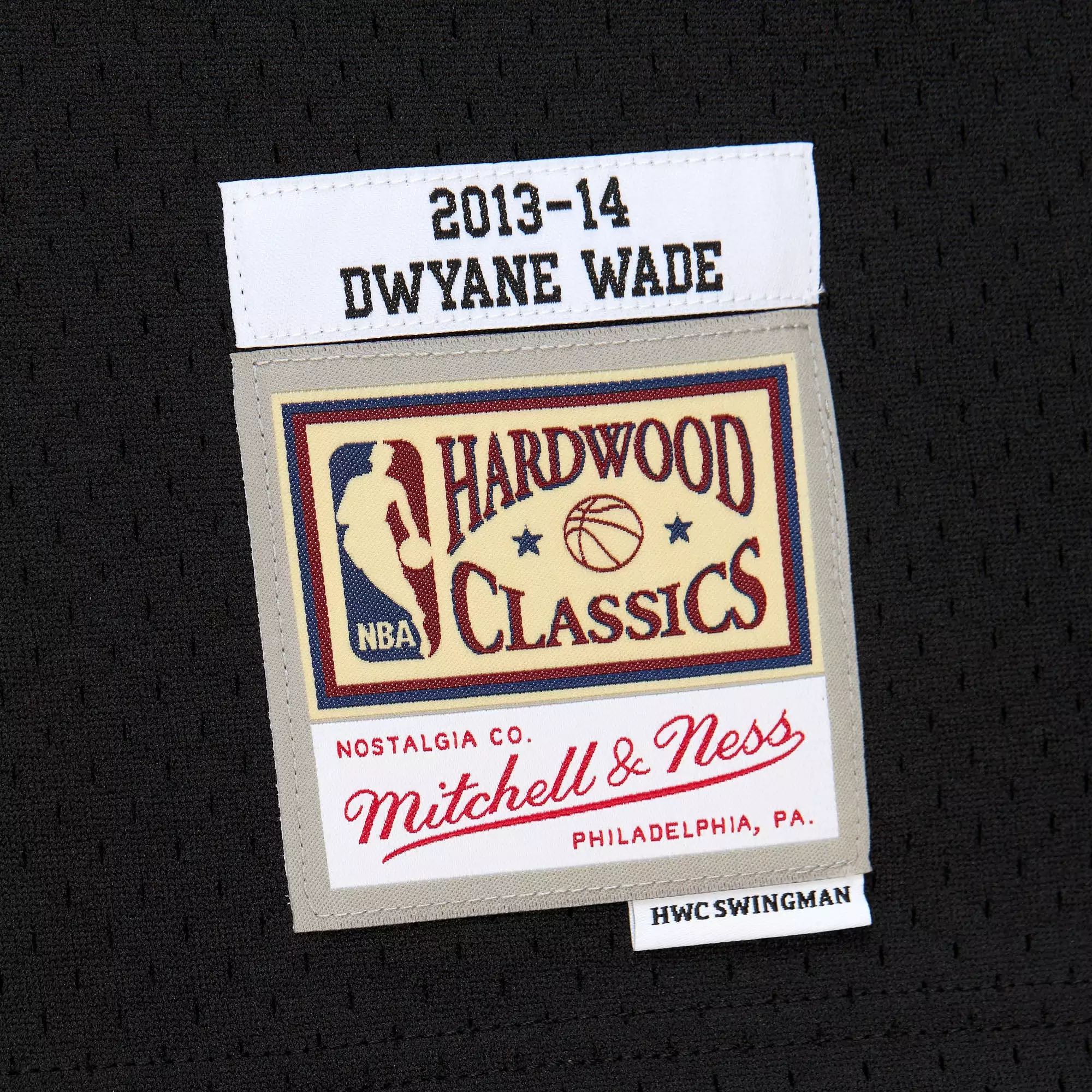 Dwyane Wade Mitchell & Ness 2013-14 Hardwood Classic Swingman Jersey