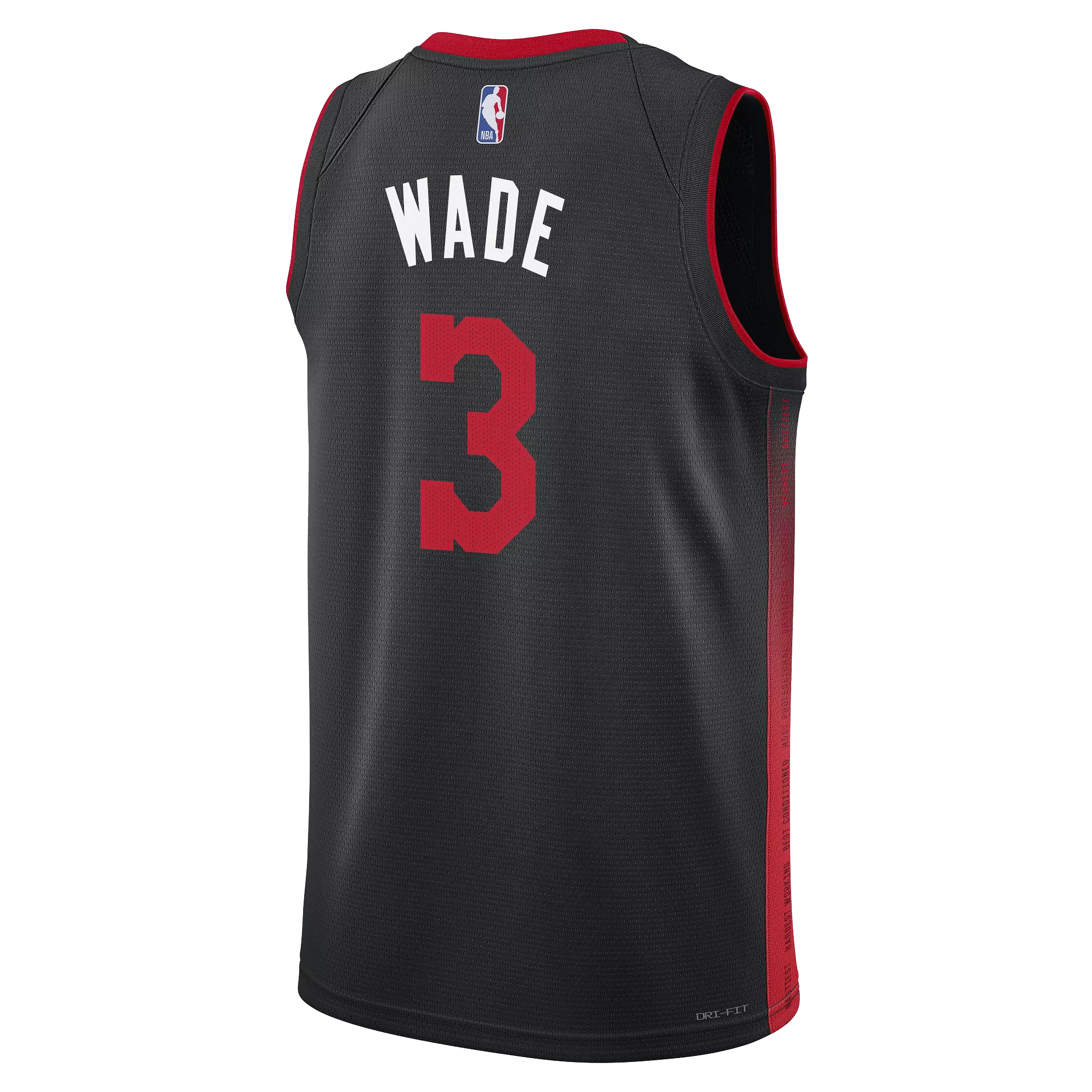 Dwyane Wade Nike HEAT Culture Swingman Jersey