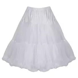 EXTRA VOLUME White Net Vintage Rockabilly 50s Petticoat Skirt