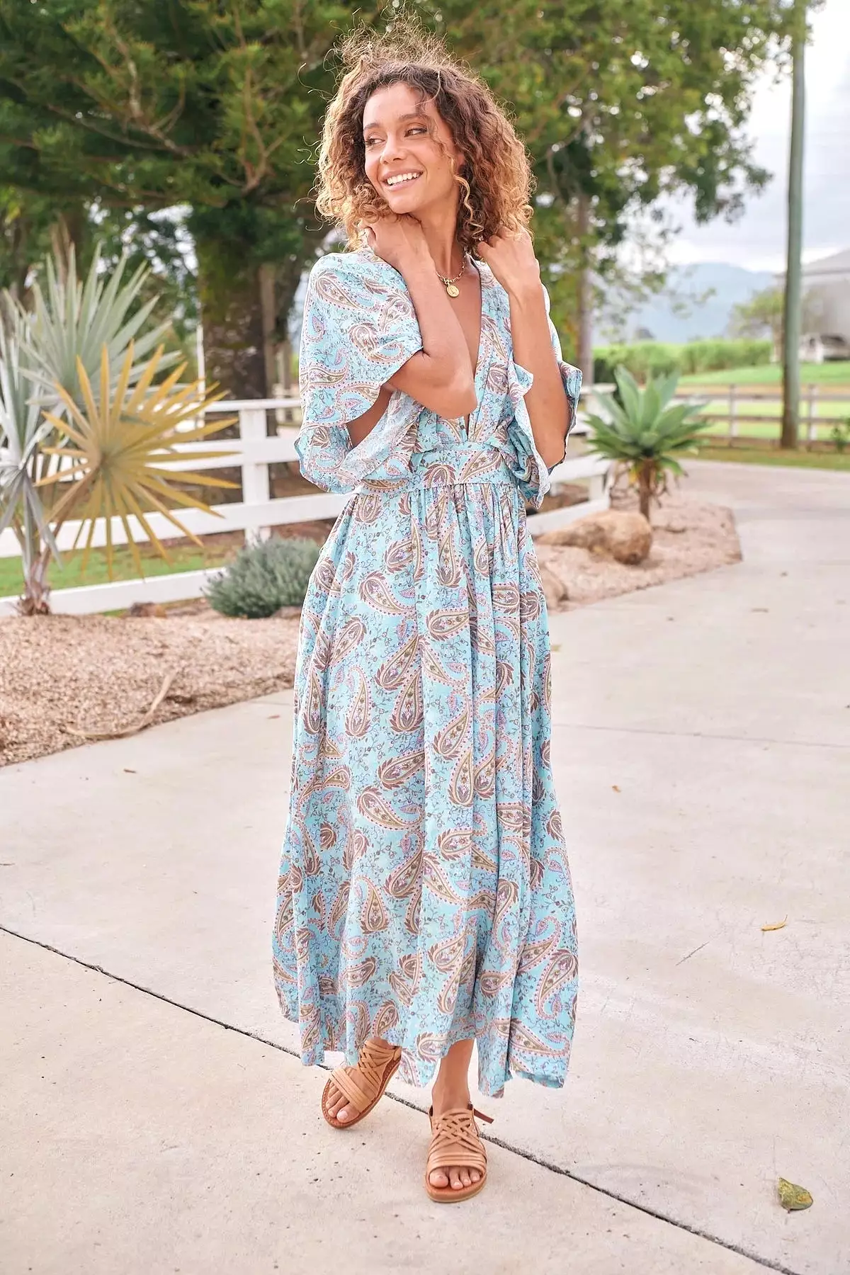 Fields Maxi Dress - Lailah Collection