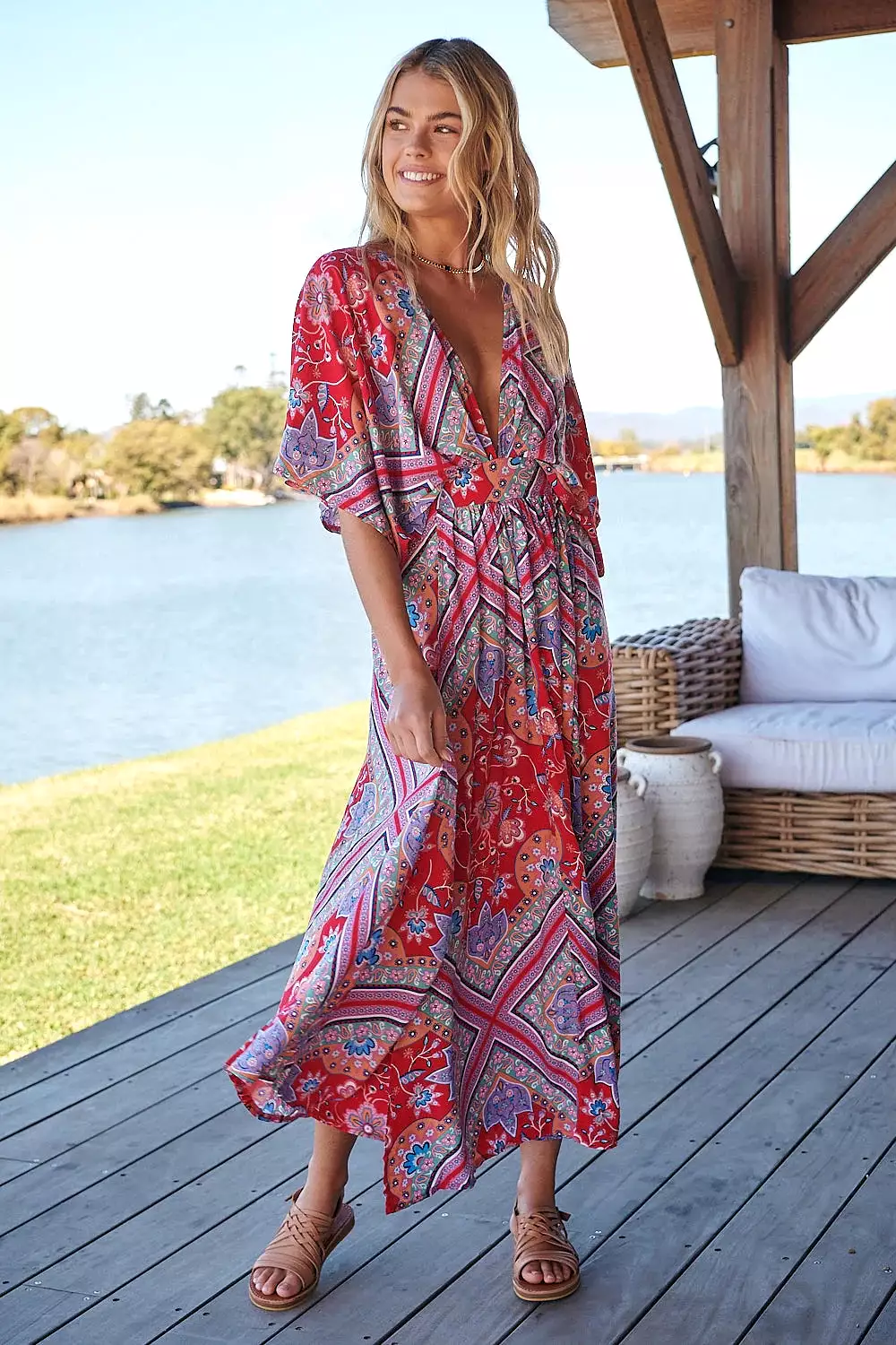 Fields Maxi Dress - Rosalee Collection