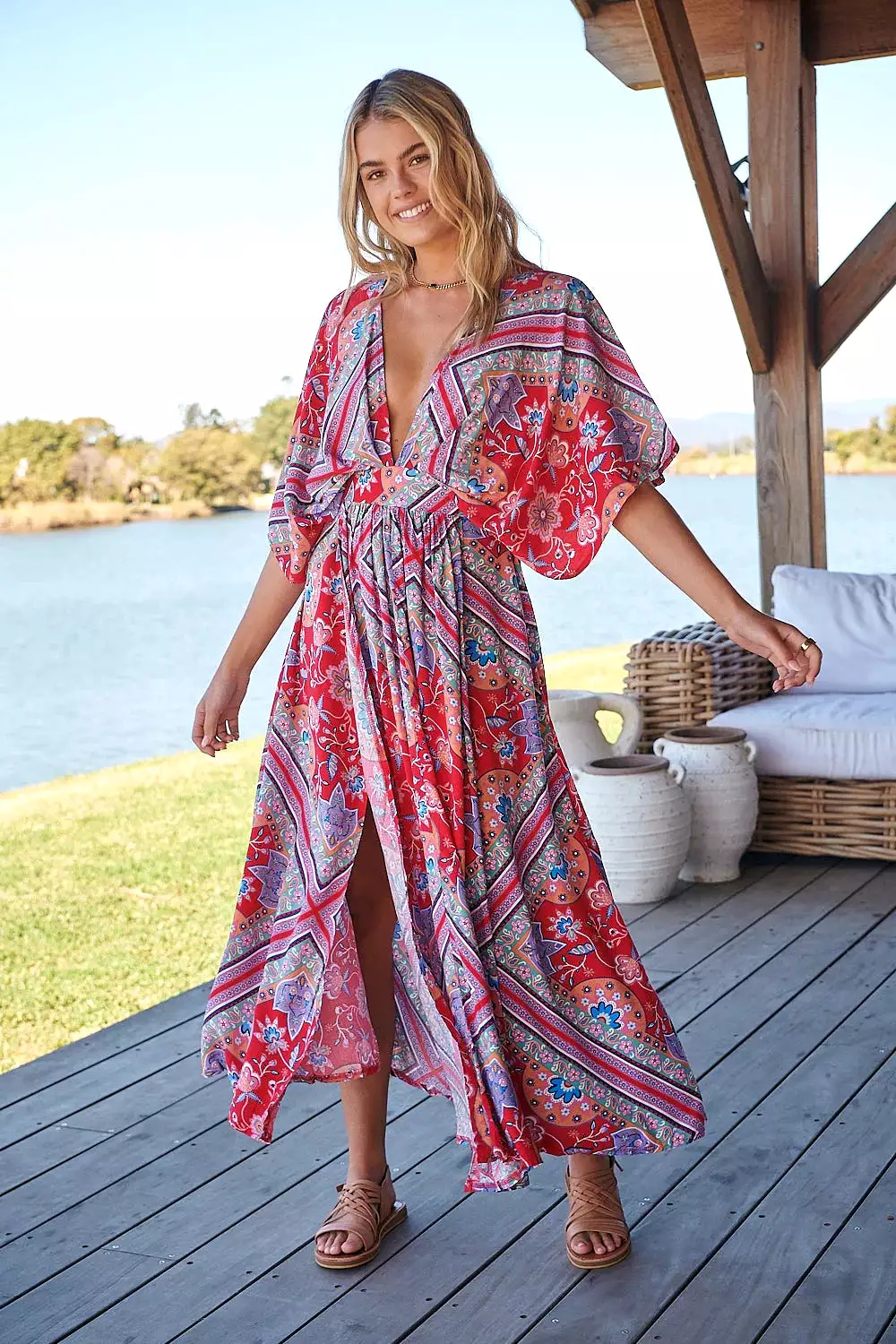 Fields Maxi Dress - Rosalee Collection