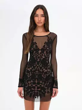 For Love & Lemons - Luau Mini Dress - Black