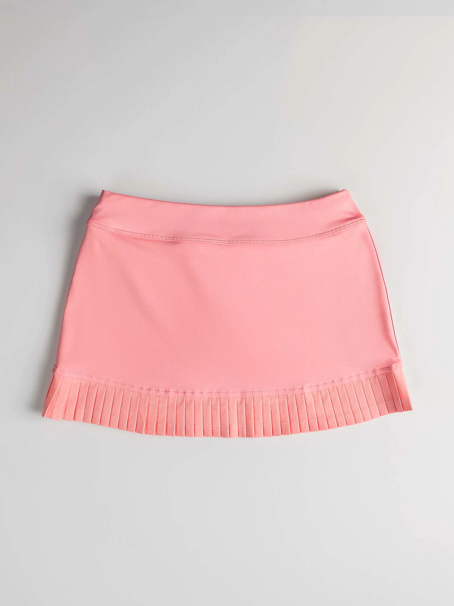 Girls Classic Tennis Pleated Skirt - Plumeria