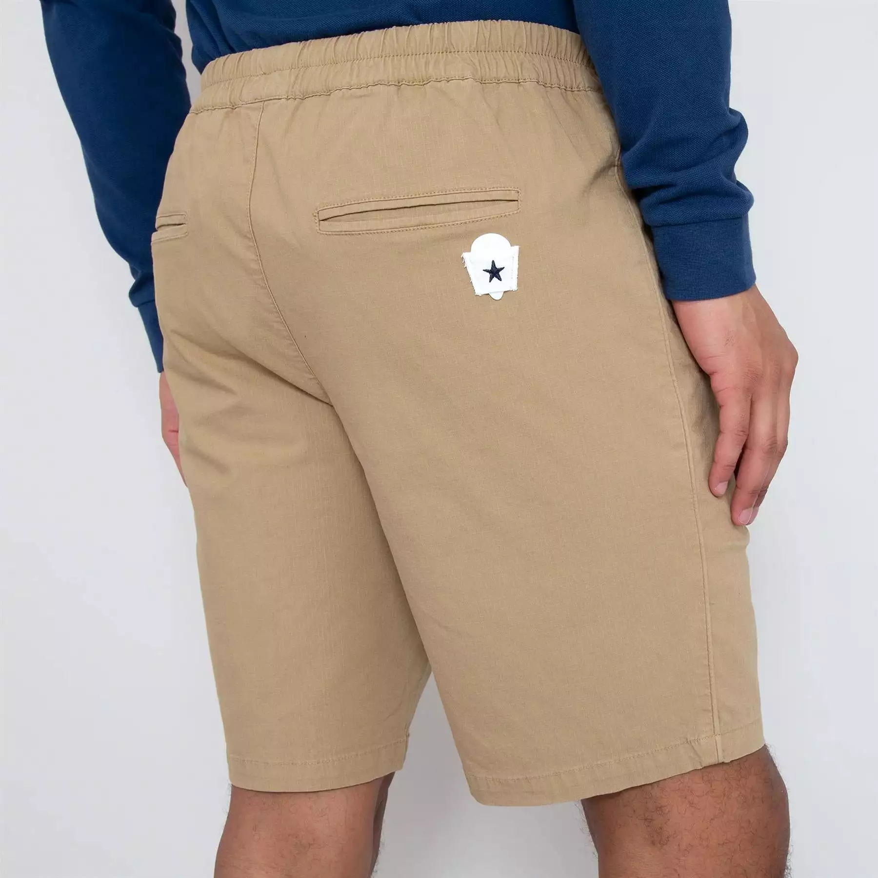 Good Walk Drawcord Cotton Shorts Tan - SS24