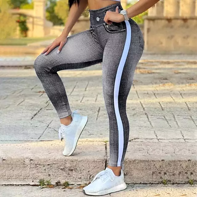 High Waist Skinny Pants Women Casual Solid Color Skinny Pants Summer Hot Women Pencil Stretch Slim Long Trousers