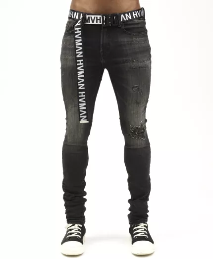 HUMAN Strat Skinny Jeans (Shale) /C1