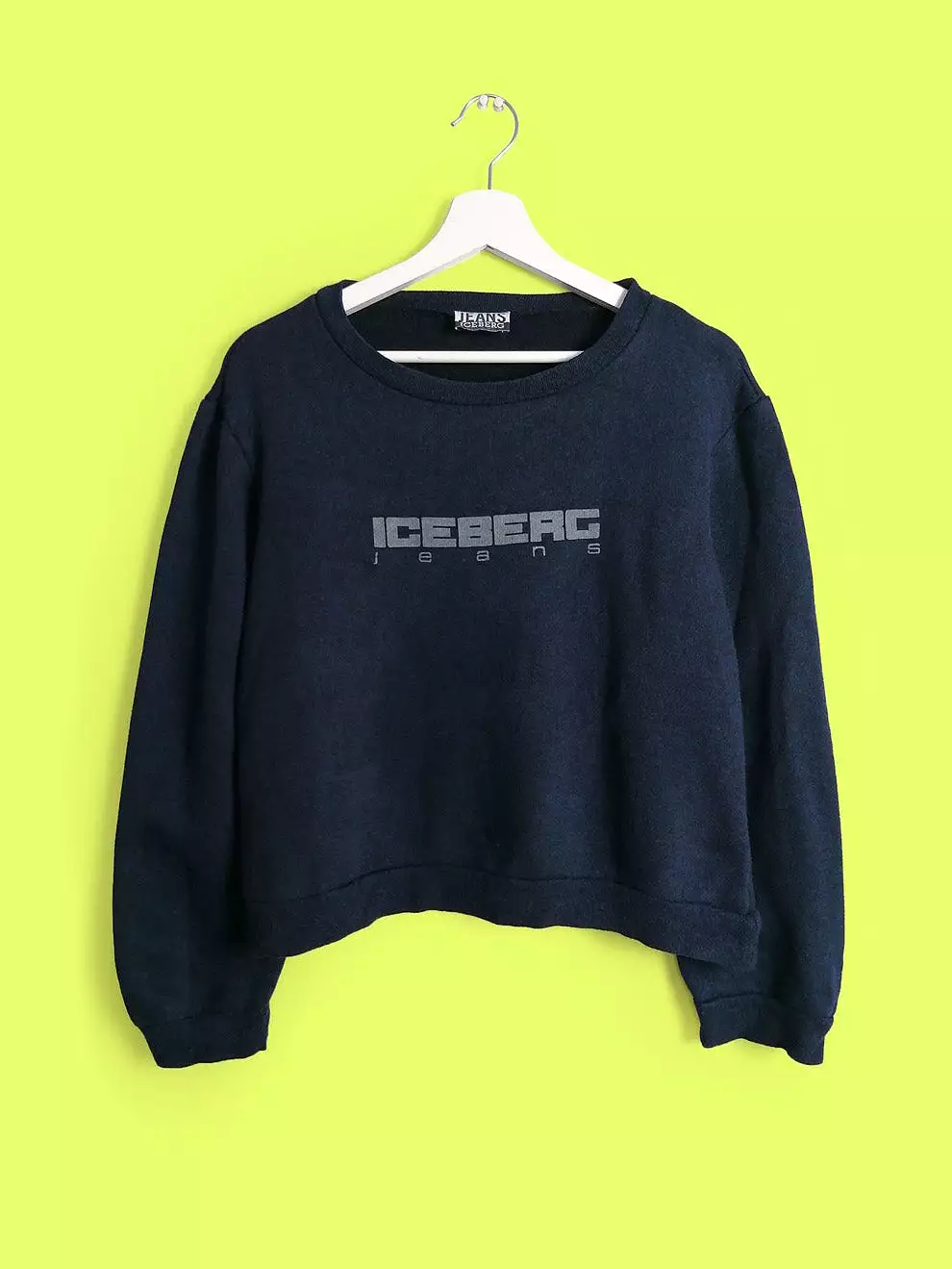 ICEBERG JEANS Crop Sweatshirt - size S-M