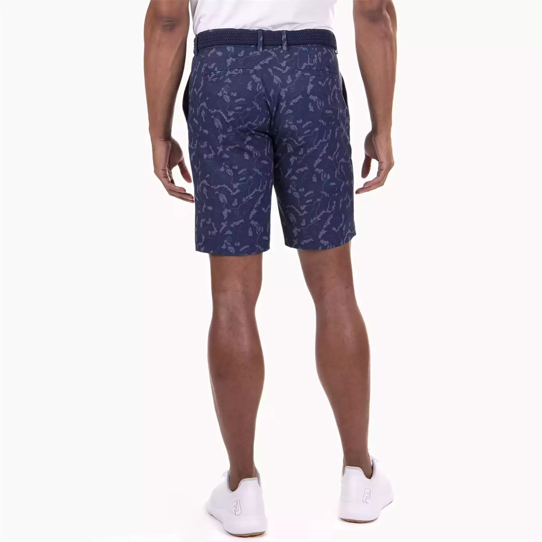 Iver Printed Shorts Atlanta Blue/Steel Blue - SS24