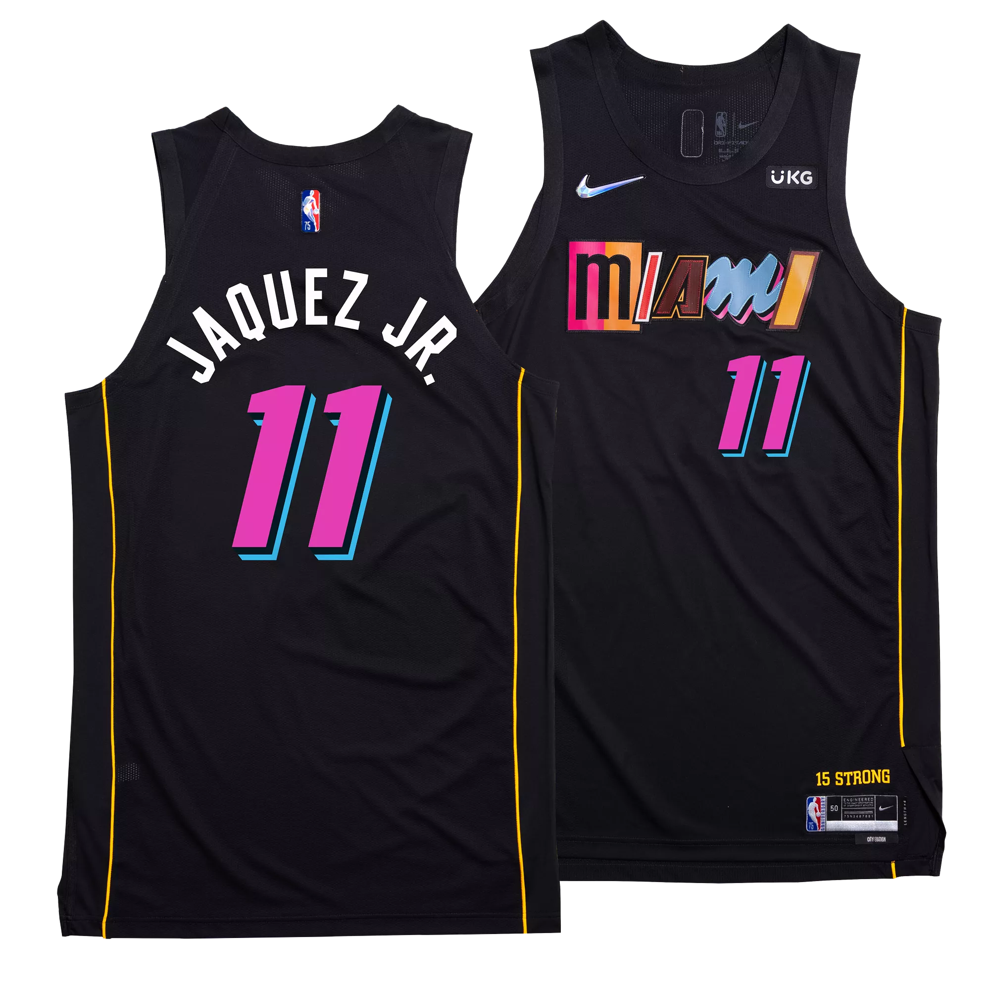 Jaime Jaquez Jr. Nike Miami Mashup Swingman Jersey