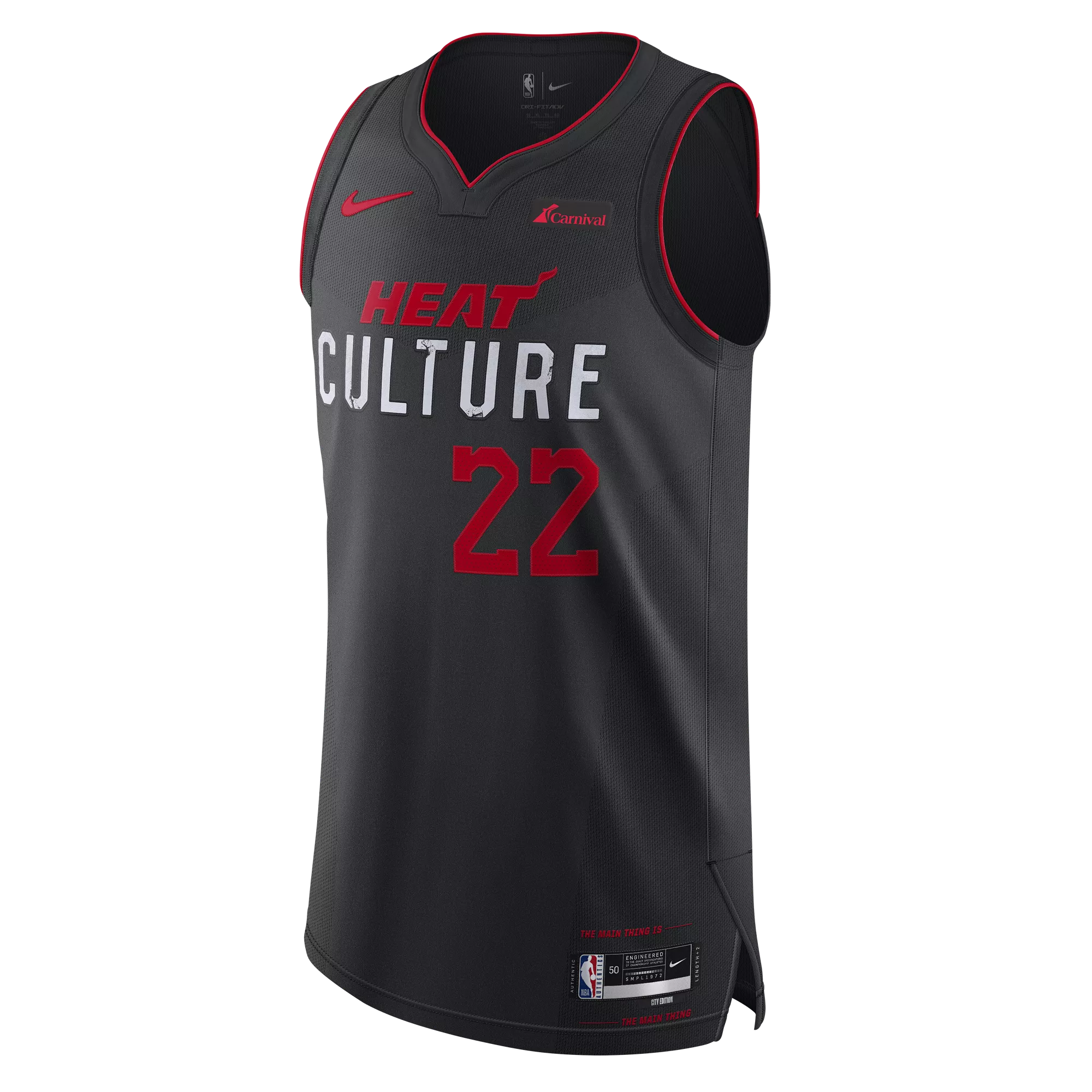 Jimmy Butler Nike HEAT Culture Authentic Jersey