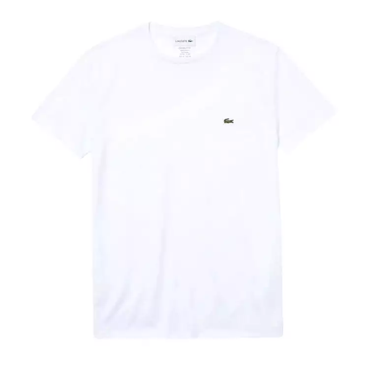 Lacoste Crew Neck Pima Cotton Jersey T-Shirt