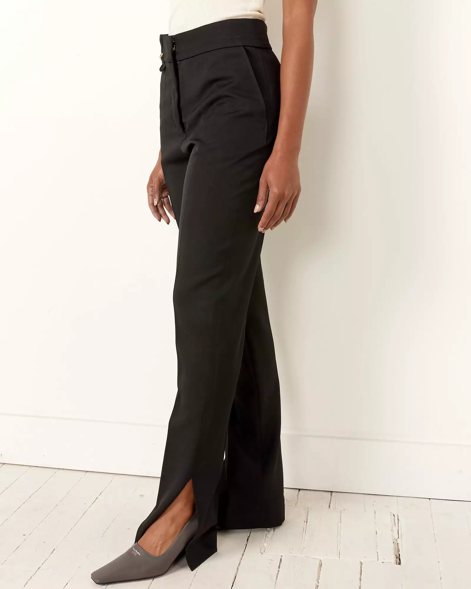 Le Pantalon Tibau Trouser in Black