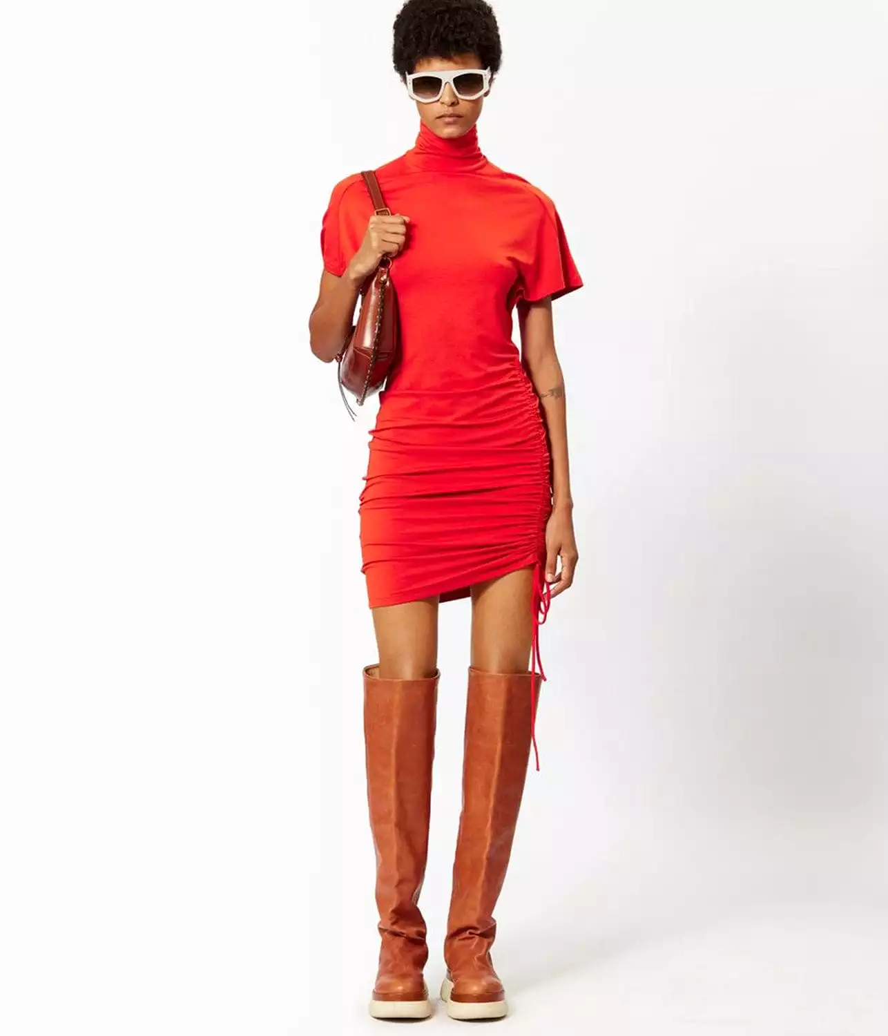 LYA DRESS- ORANGE