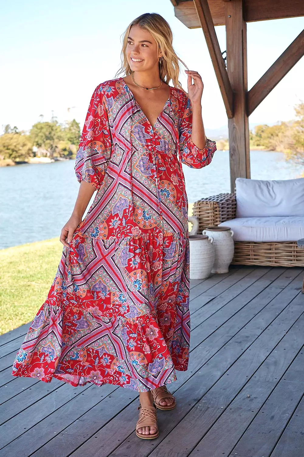 Mariana Maxi Dress - Rosalee Collection