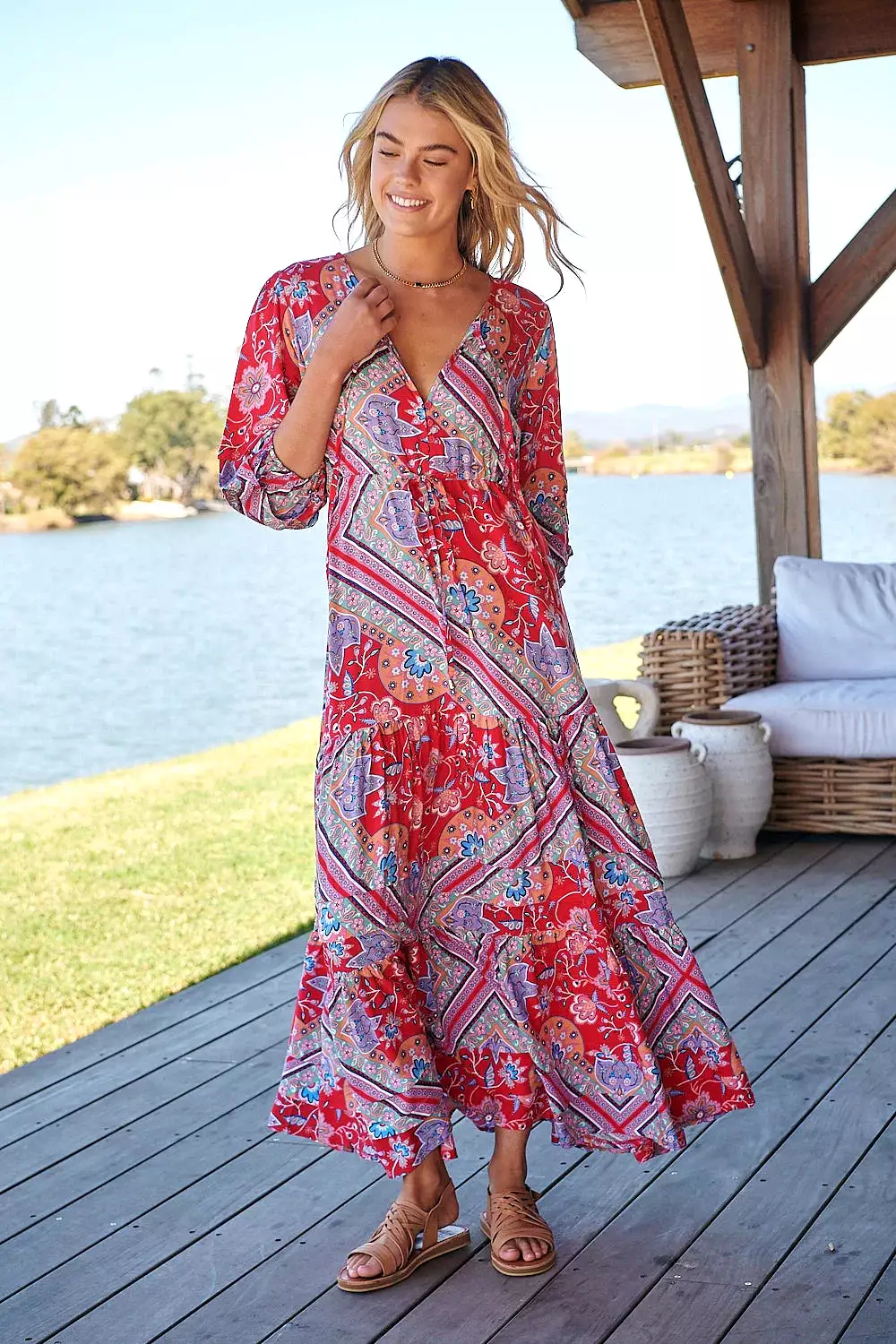 Mariana Maxi Dress - Rosalee Collection