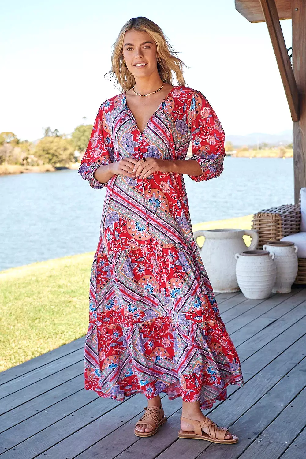 Mariana Maxi Dress - Rosalee Collection