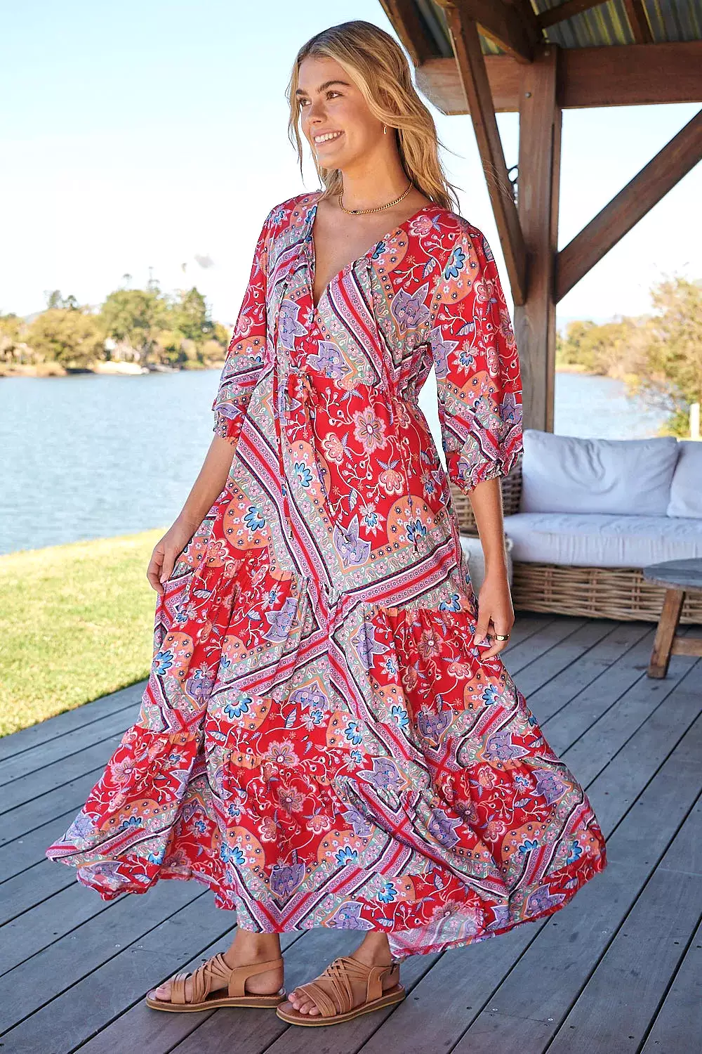 Mariana Maxi Dress - Rosalee Collection