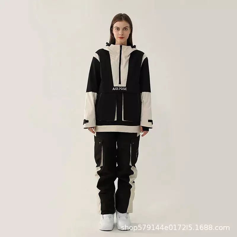 Men and Women‘s Snow Ski Suit Winter Snowboard Wear for Snowboard Skiing Outdoor Jackets and Pants Ski Clothing Warm Equipment