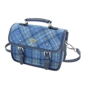 Mini Satchel 'Bervie' with Harris Tweed