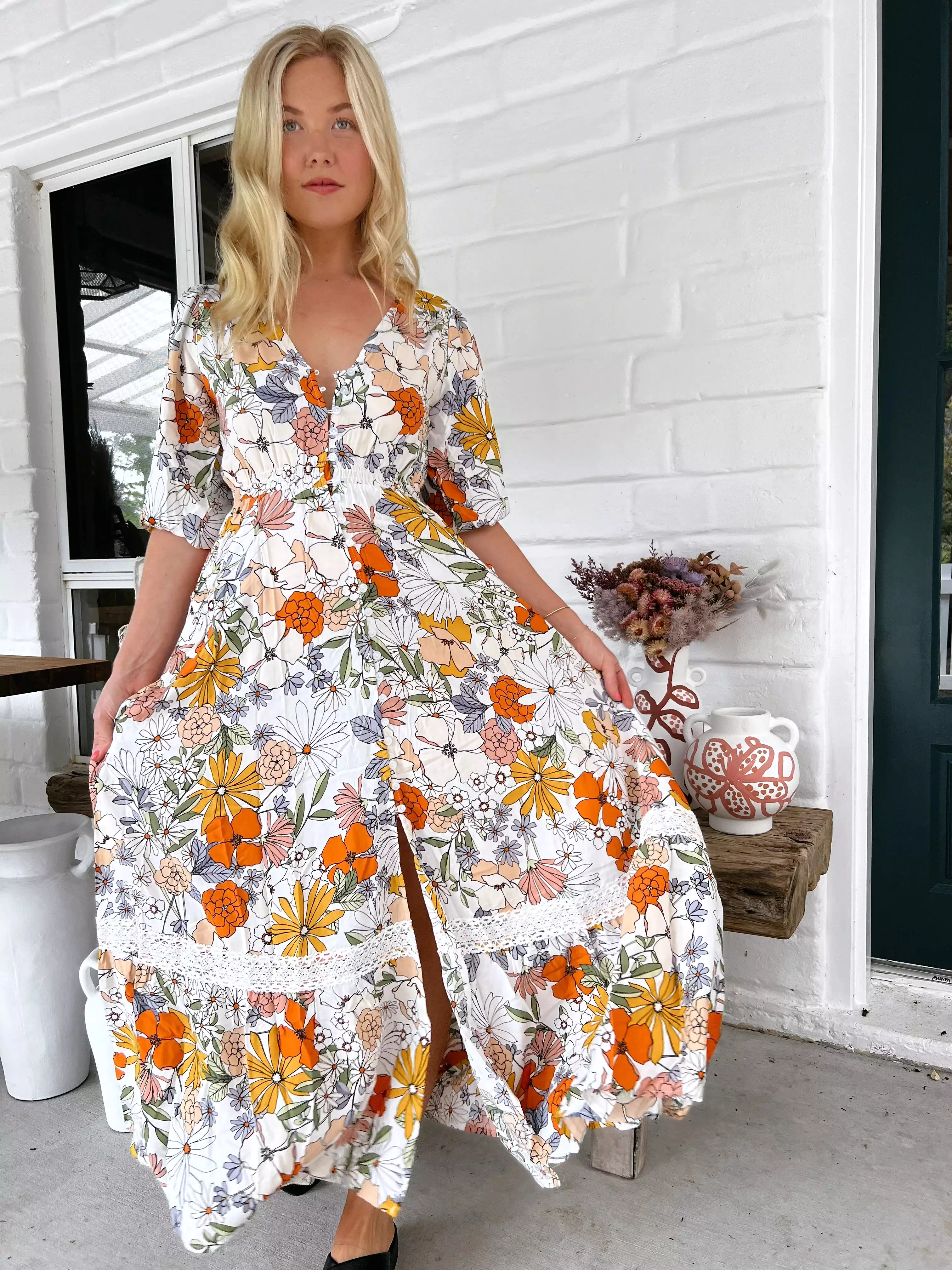 Molli Maxi Dress - Dalilah Collection