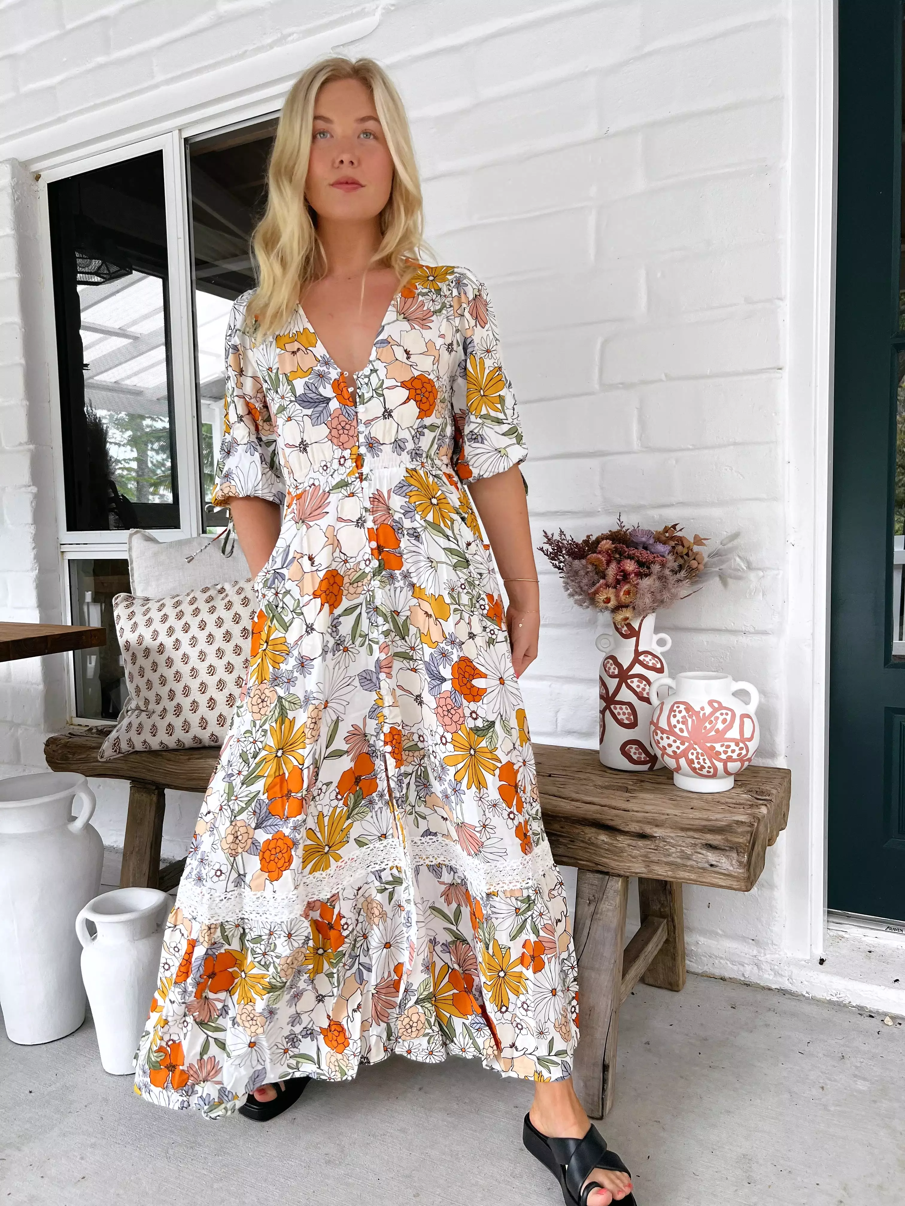 Molli Maxi Dress - Dalilah Collection