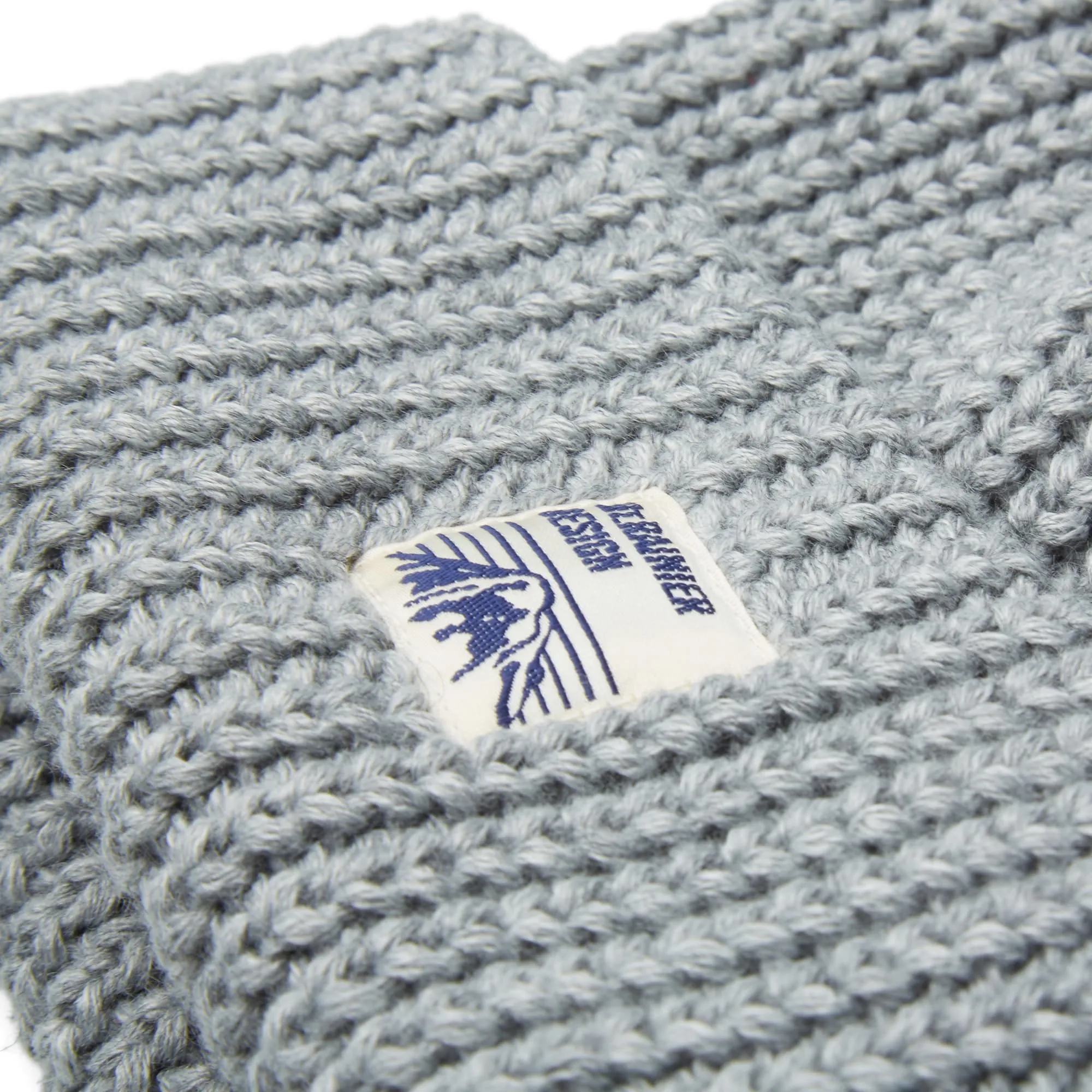 Mt. Rainier Design Knit HatGrey