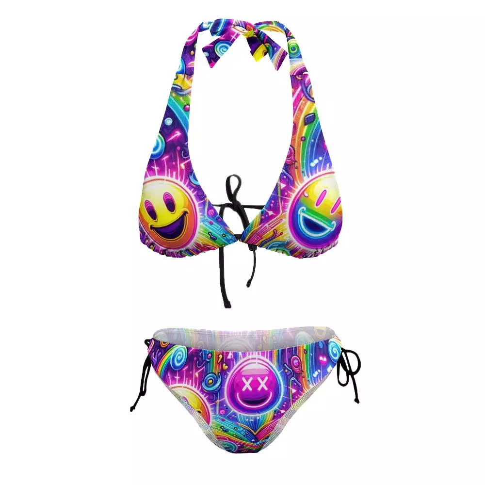 Neon Bliss Plus Size Bikini