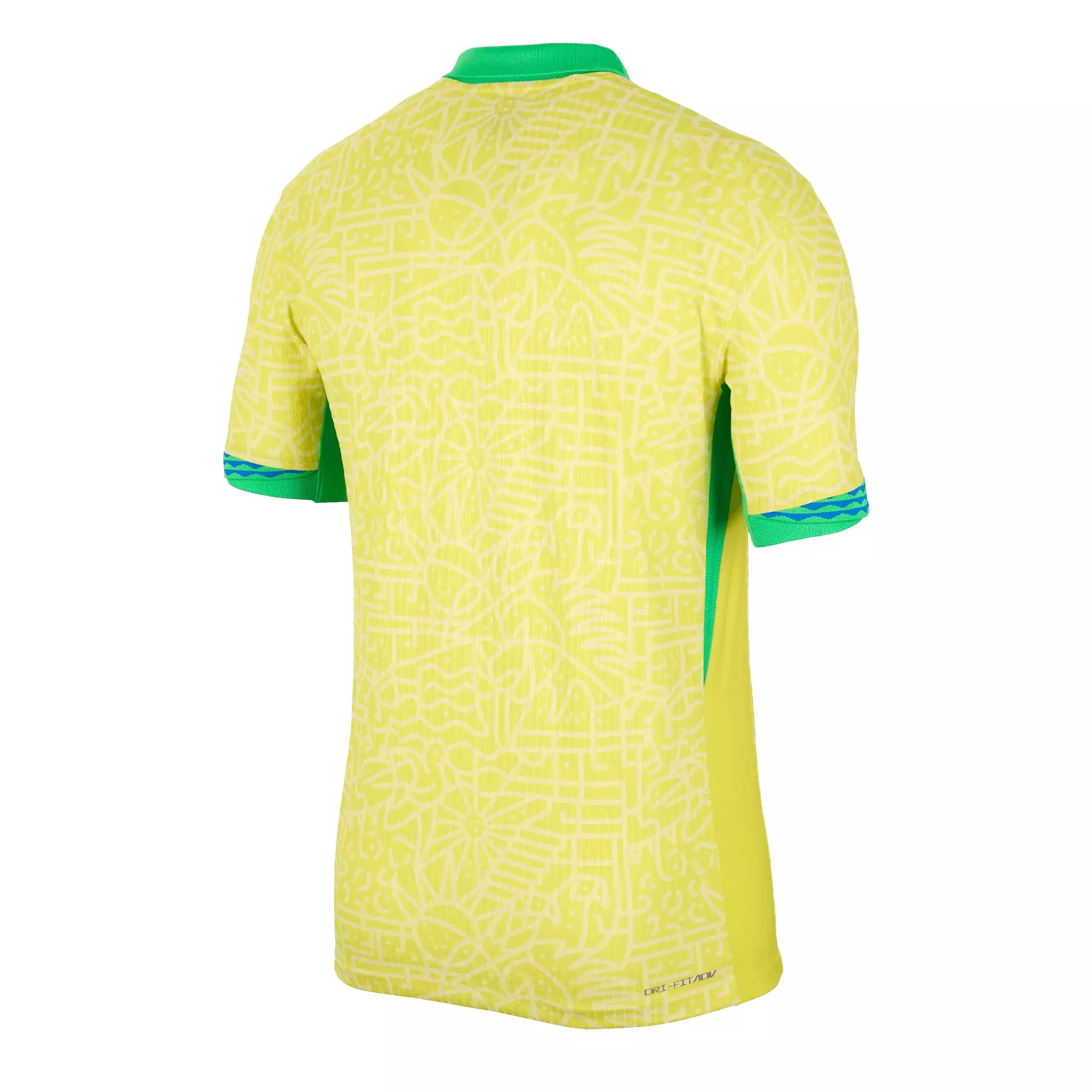 Nike Men's Brazil 2024/25 Dri-FIT ADV Home Jersey Yellow/Green