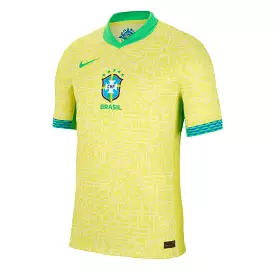 Nike Men's Brazil 2024/25 Dri-FIT ADV Home Jersey Yellow/Green